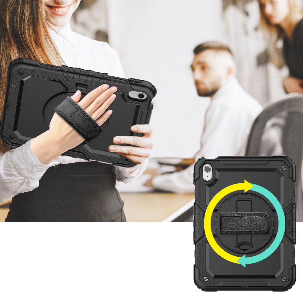 COUVERTURE / ÉTUI POUR IPAD 10,9” 10 / 2022 / 11” 11 / 2025 TECH-PROTECT SOLID360 NOIR