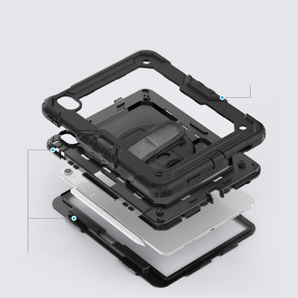 COQUE TECH-PROTECT SOLID360 IPAD AIR 11 6 / 2024 NOIR
