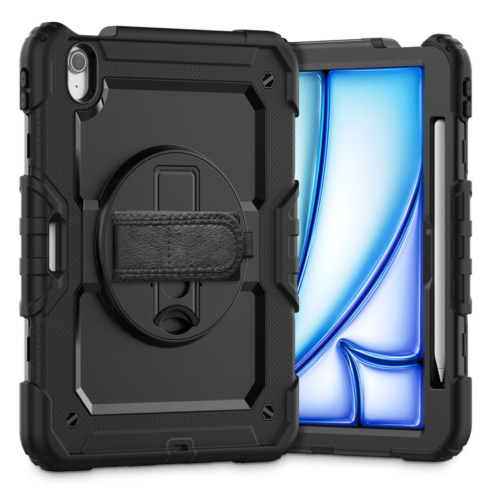 COQUE TECH-PROTECT SOLID360 IPAD AIR 11 6 / 2024 NOIR