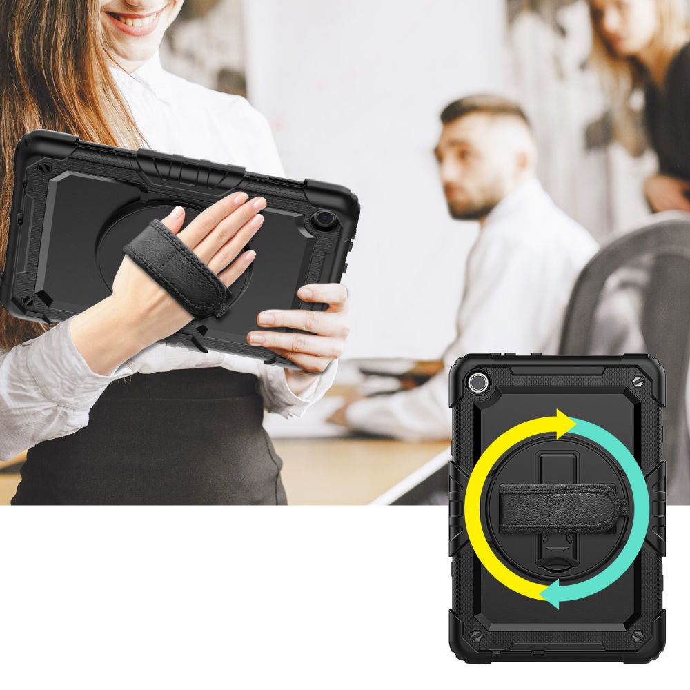 COUVERTURE / ÉTUI POUR LENOVO TAB M10 10.1 3E GÉNÉRATION TB328 TECH-PROTECT SOLID360 NOIR