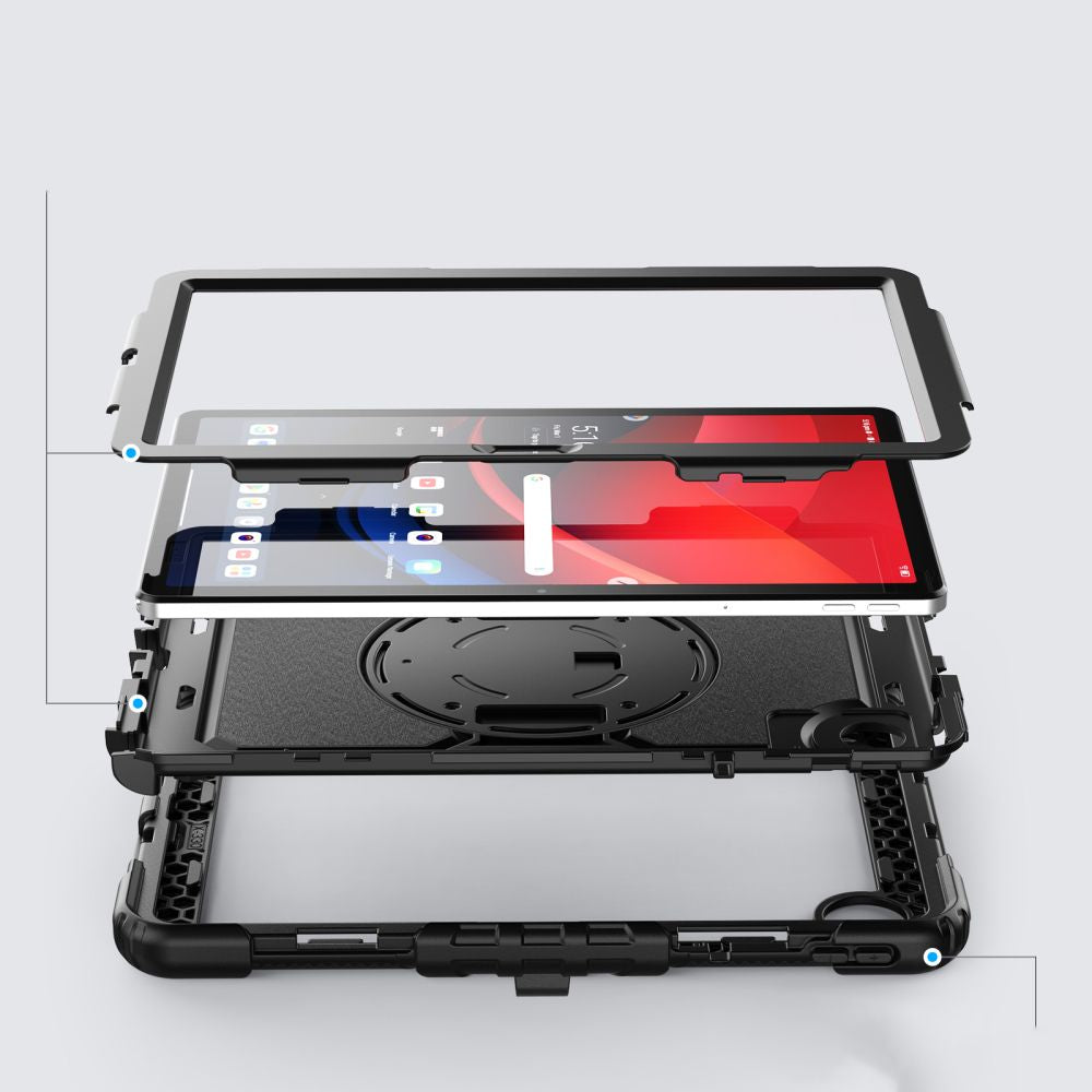 COUVERTURE / ÉTUI POUR LENOVO TAB M11 / K11E 11.0 TB-330 TECH-PROTECT SOLID360 NOIR