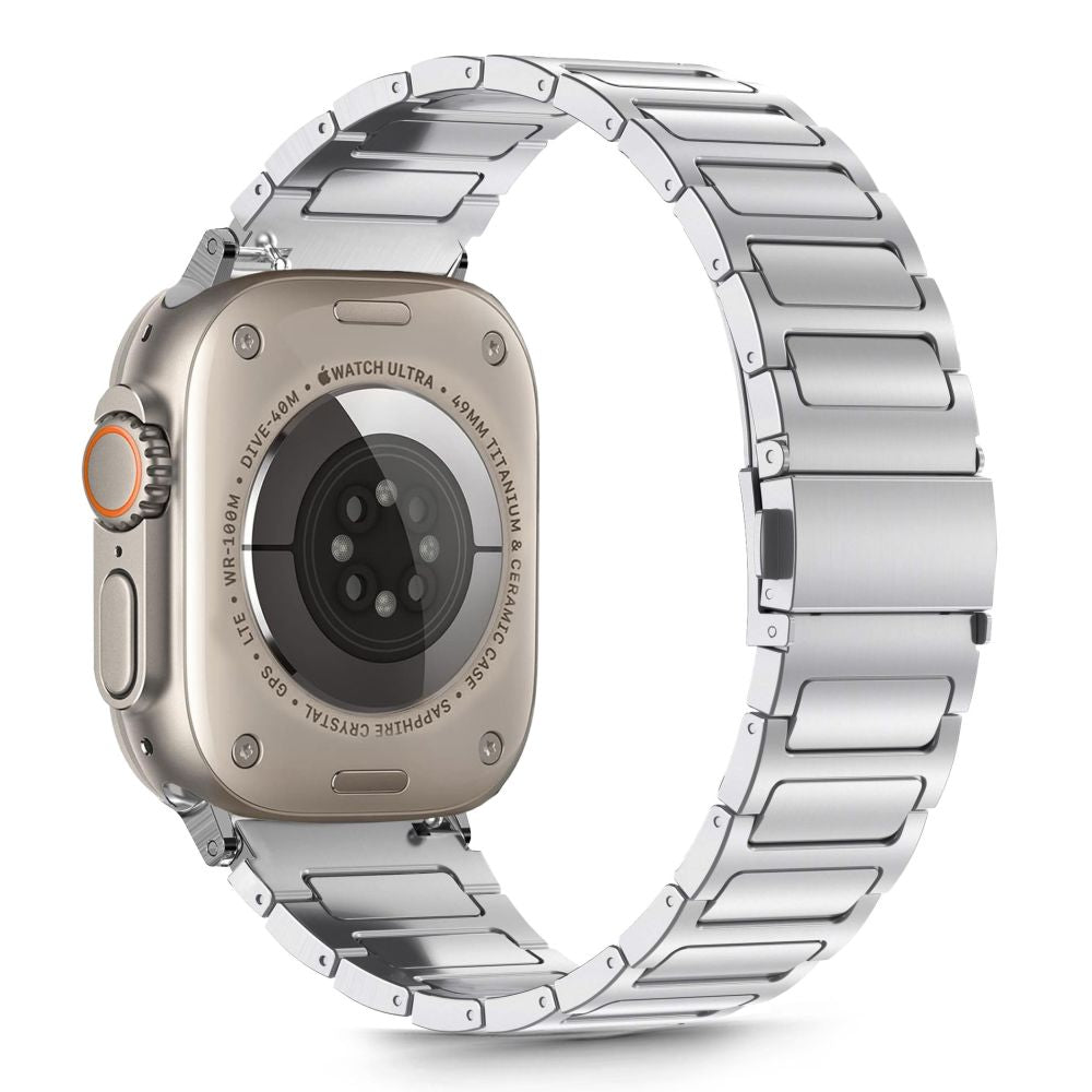 TECH-PROTECT INOX CLASSIC APPLE WATCH 6 / 7 / 8 / 9 / 10 / SE / ULTRA 1 / 2 (44 / 45 / 46 / 49 MM) ARGENT