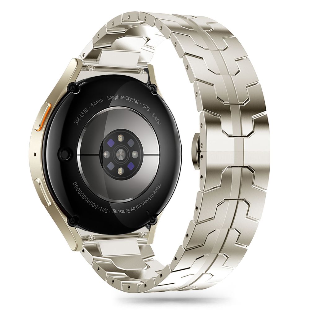 TECH-PROTECT LIGNE EN ACIER INOXYDABLE SAMSUNG GALAXY WATCH 4 / 5 / 5 PRO / 6 / 7 / FE TITANE