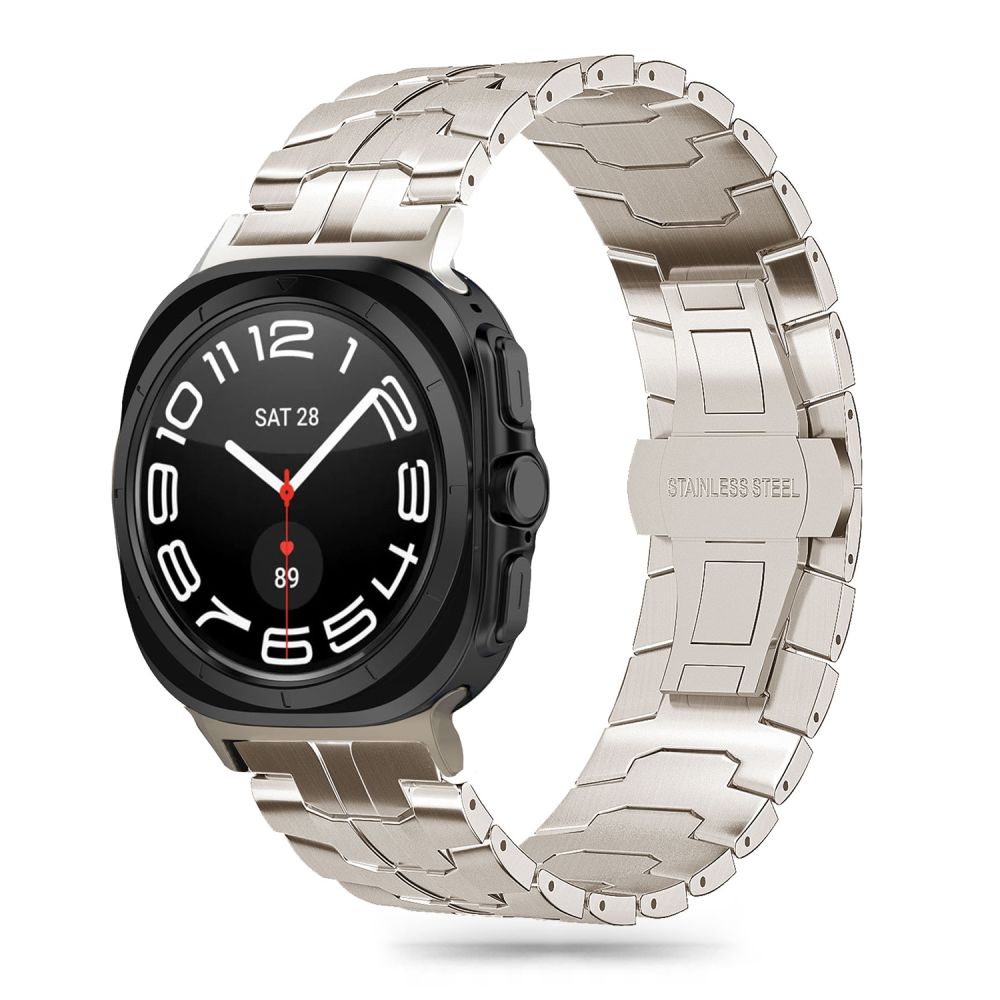 BRACELET TECH-PROTECT STAINLESS LINE SAMSUNG GALAXY WATCH ULTRA (47MM) TITANE