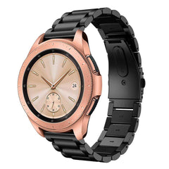 BRACELET TECH-PROTECT EN ACIER INOXYDABLE SAMSUNG GALAXY WATCH 3 45MM NOIR