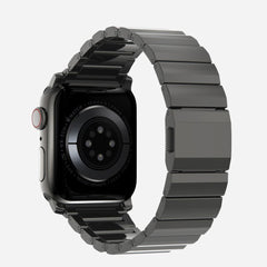 BRACELET TECH-PROTECT STEELBAND APPLE WATCH 6 / 7 / 8 / 9 / 10 / SE / ULTRA 1 / 2 (44 / 45 / 46 / 49 MM) NOIR