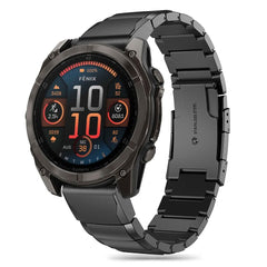 BRACELET TECH-PROTECT STEELBAND GARMIN FENIX 5 / 6 / 6 PRO / 7 / 8 (47 MM) / E NOIR