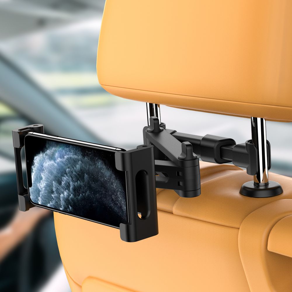 SUPPORT DE TÉLÉPHONE / TABLETTE TECH-PROTECT MONTAGE DE TÊTE ÉTIRABLE NOIR