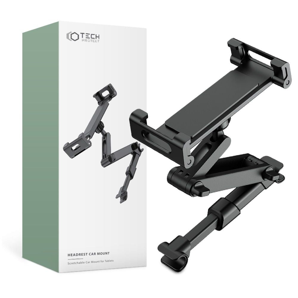 SUPPORT DE TÉLÉPHONE / TABLETTE TECH-PROTECT MONTAGE DE TÊTE ÉTIRABLE NOIR