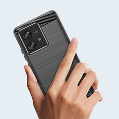 COQUE TECH-PROTECT TPUCARBON MOTOROLA EDGE 40 NEO NOIR