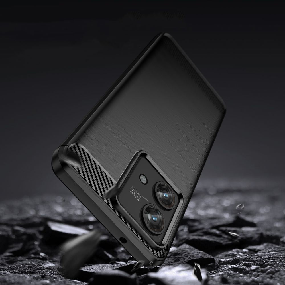 COQUE TECH-PROTECT TPUCARBON MOTOROLA EDGE 40 NEO NOIR