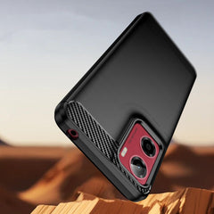 COUVERTURE TECH-PROTECT TPUCARBON MOTOROLA MOTO G05 / E15 NOIR