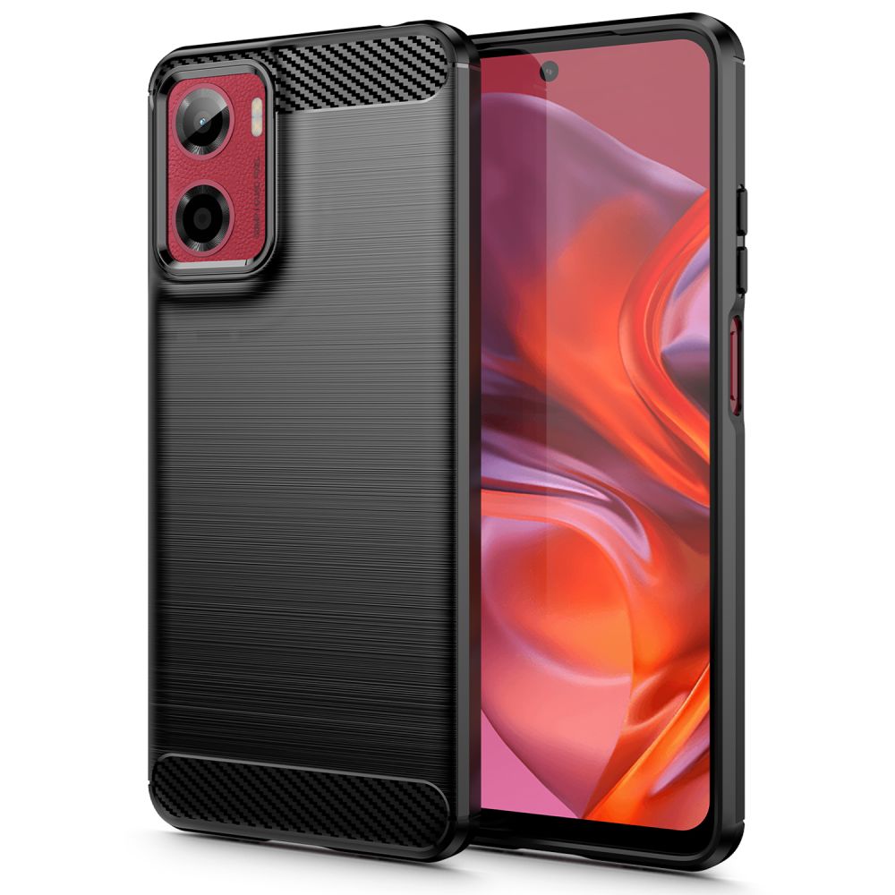 COUVERTURE TECH-PROTECT TPUCARBON MOTOROLA MOTO G05 / E15 NOIR
