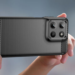COQUE TECH-PROTECT TPUCARBON MOTOROLA MOTO G15 / G15 POWER NOIRE