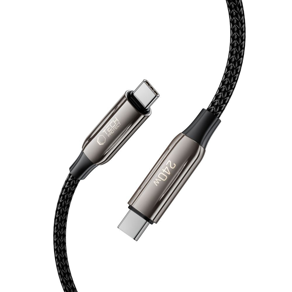 CÂBLE TECH-PROTECT UB10T ULTRABOOST TYPE-C PD240W/QC4.0 100CM NOIR