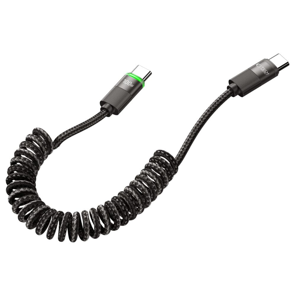 CÂBLE TECH-PROTECT UB20T ULTRABOOST TYPE-C PD100W/5A 180CM NOIR