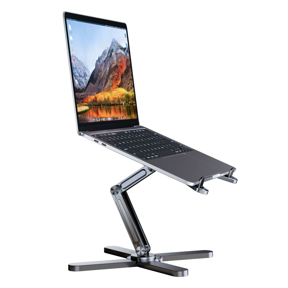 STAND UNIVERSEL POUR MACBOOK TECH-PROTECT ULS200 SUPPORT D'ORDINATEUR PORTABLE GRIS