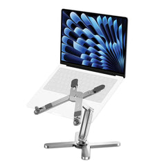 STAND UNIVERSAL POUR ORDINATEUR PORTABLE TECH-PROTECT ULS200 ARGENT