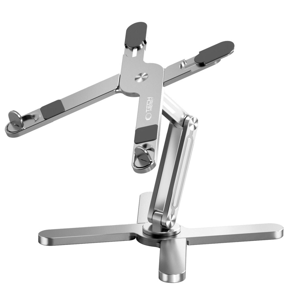 STAND UNIVERSAL POUR ORDINATEUR PORTABLE TECH-PROTECT ULS200 ARGENT