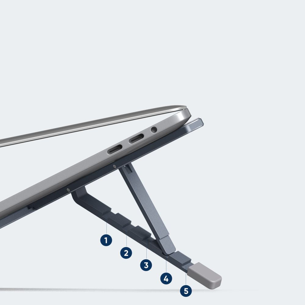 STAND UNIVERSEL POUR MACBOOK TECH-PROTECT ULS300 SUPPORT D'ORDINATEUR PORTABLE GRIS