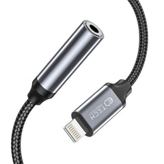 CÂBLE TECH-PROTECT ADAPTATEUR ULTRABOOST LIGHTNING VERS MINI JACK 3,5MM NOIR