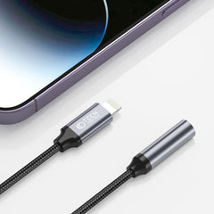 CÂBLE TECH-PROTECT ADAPTATEUR ULTRABOOST LIGHTNING VERS MINI JACK 3,5MM NOIR