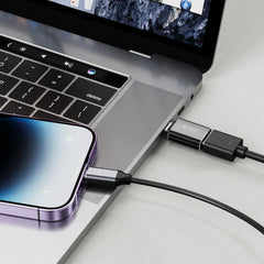 ADAPTATEUR TECH-PROTECT ULTRABOOST ADAPTATEUR TYPE-C À USB OTG NOIR