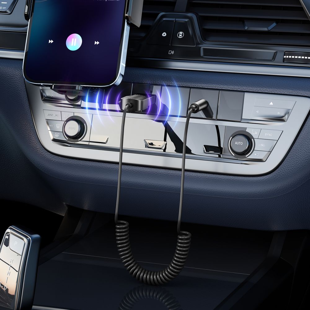 ADAPTATEUR TECH-PROTECT ULTRABOOST BLUETOOTH CÂBLE AUDIO AUX GRIS