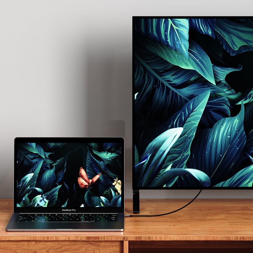 TECH-PROTECT ULTRABOOST CÂBLE TYPE-C À DISPLAYPORT 1.4 8K 60HZ 180CM NOIR