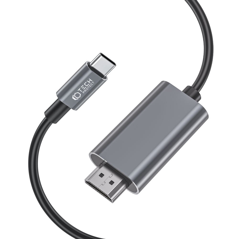 CÂBLE TECH-PROTECT ULTRABOOST TYPE-C À HDMI 4K 60HZ 200CM NOIR