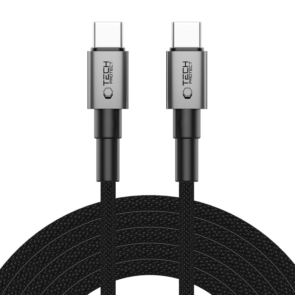 CÂBLE TECH-PROTECT ULTRABOOST DNA TYPE-C PD60W/3A 300CM GRIS FONCÉ