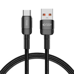 CÂBLE TECH-PROTECT ULTRABOOST EVO TYPE-C 100W/5A 100CM NOIR