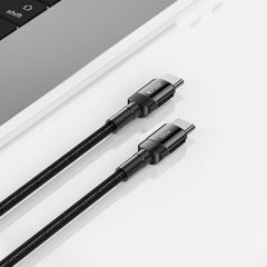 CÂBLE TECH-PROTECT ULTRABOOST EVO TYPE-C PD100W/5A 200CM NOIR