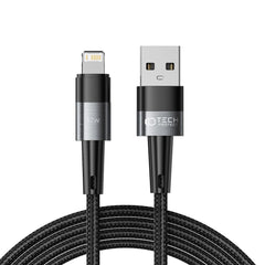 CÂBLE TECH-PROTECT ULTRABOOST CÂBLE LIGHTNING 12W/2.4A 200CM GRIS