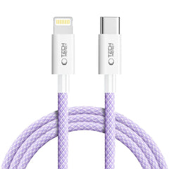CÂBLE LIGHTNING TECH-PROTECT ULTRABOOST LITE PD27W/3A 200CM MAUVE