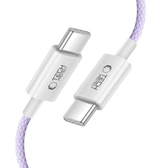 CÂBLE TECH-PROTECT ULTRABOOST LITE TYPE-C PD60W/3A 100CM MAUVE