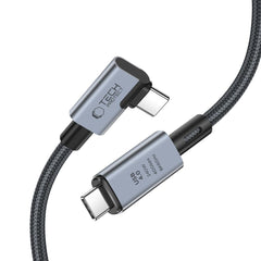 CÂBLE TECH-PROTECT ULTRABOOST MAX "L" USB 4.0 8K 40GBPS TYPE-C CÂBLE PD240W 150CM GRIS