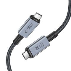CÂBLE TECH-PROTECT ULTRABOOST MAX USB 4.0 8K 40GBPS TYPE-C CÂBLE PD240W 200CM GRIS