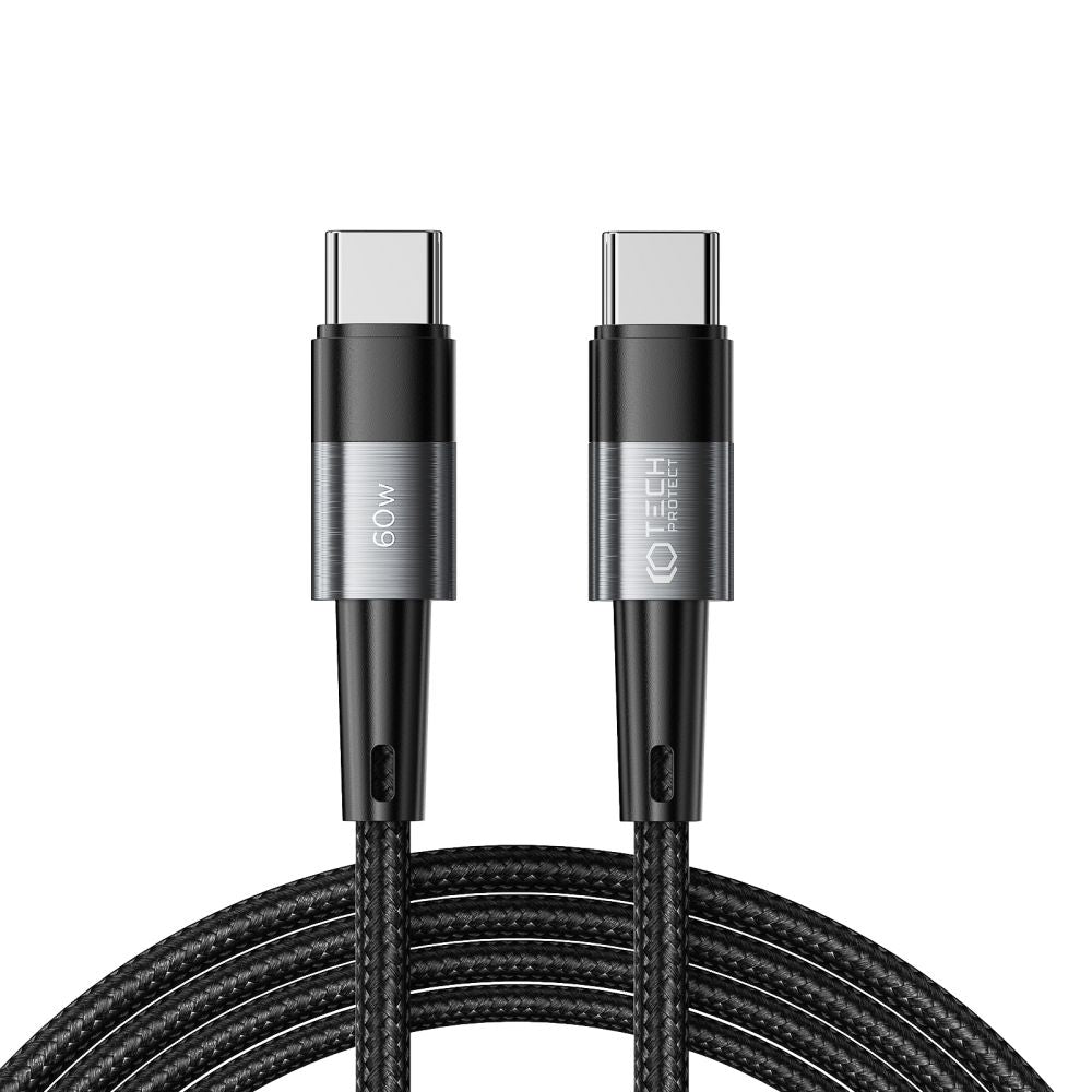 CÂBLE TECH-PROTECT ULTRABOOST TYPE-C CÂBLE PD60W/3A 200CM GRIS