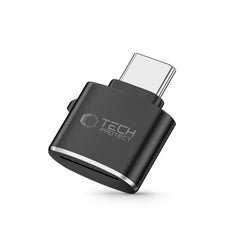 TECH-PROTECT ULTRABOOST TYPE-C À LECTEUR DE CARTE MICRO SD/TF NOIR