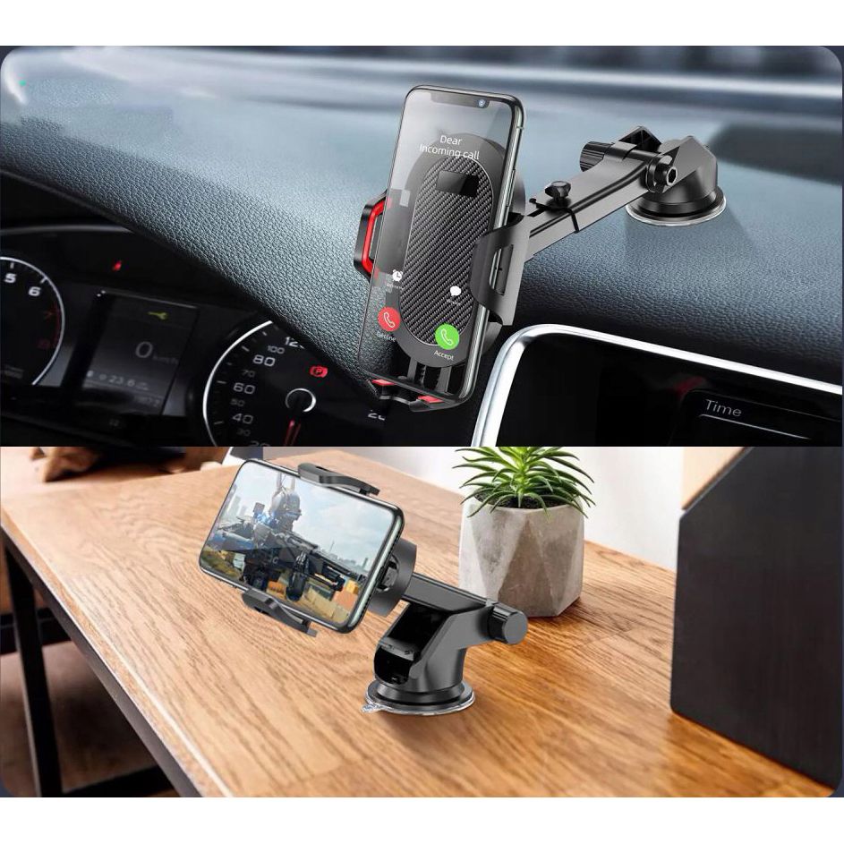 SUPPORT DE TÉLÉPHONE POUR VOITURE TECH-PROTECT MONTAGE UNIVERSEL NOIR
