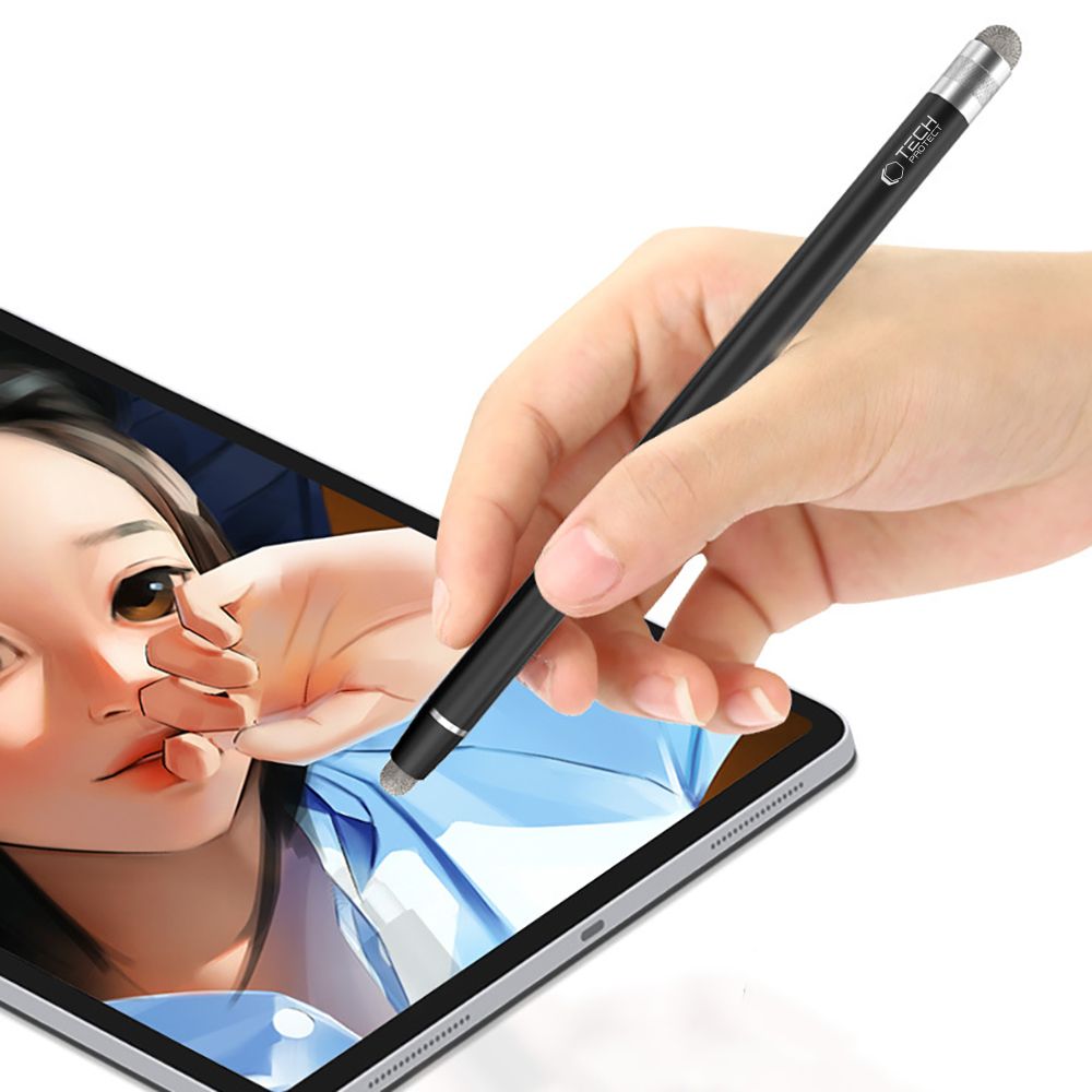 TECH-PROTECT USP100 STYLO À ÉCRAN TACTILE 4 POINTS NOIR