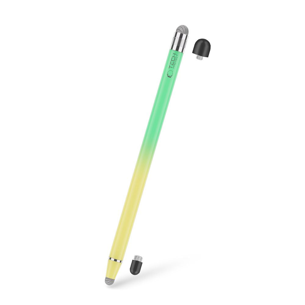 TECH-PROTECT USP100 STYLO À TOUCHER 4 POINTS JAUNE/VERT