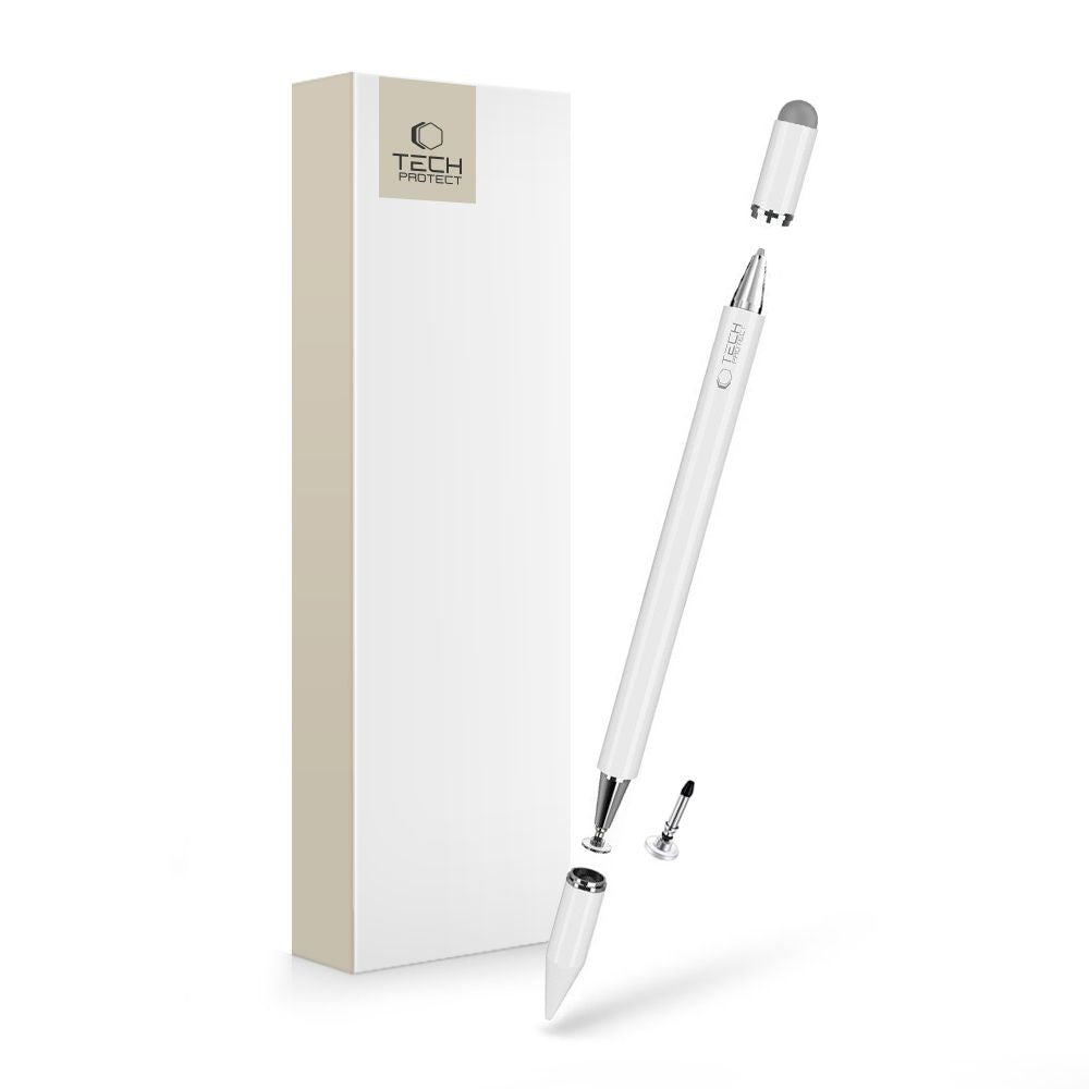TECH-PROTECT USP200 STYLO À 3 POINTES BLANC