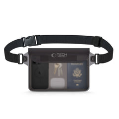 TECH-PROTECT UWP10 HOUSSE ÉTANCHE UNIVERSELLE 10 POUCES NOIR/TRANSPARENT