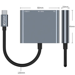 ADAPTATEUR TECH-PROTECT V1-HUB 3EN1 GRIS