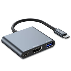 ADAPTATEUR TECH-PROTECT V1-HUB 3EN1 GRIS