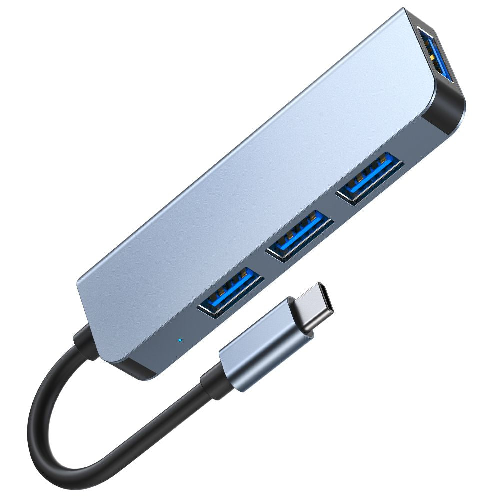 ADAPTATEUR TECH-PROTECT V1-HUB 4EN1 GRIS