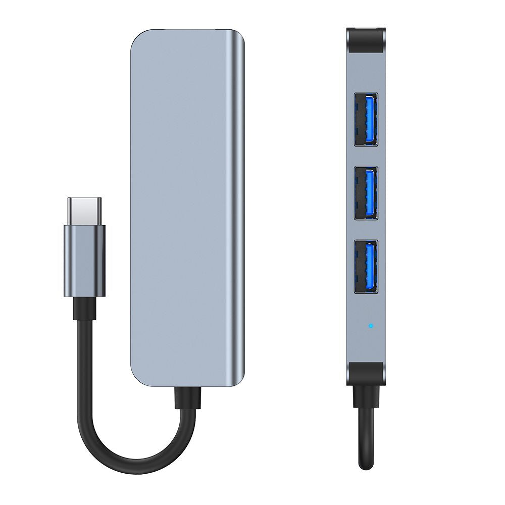 ADAPTATEUR TECH-PROTECT V1-HUB 4EN1 GRIS