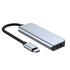 ADAPTATEUR TECH-PROTECT V2-HUB 4EN1 GRIS